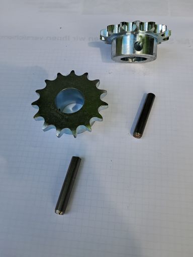 Kettenritzel 0698700 mit Stift 0717600
